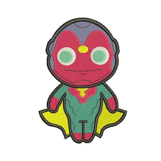 Embroidery designs superhero synthezoid - 314035