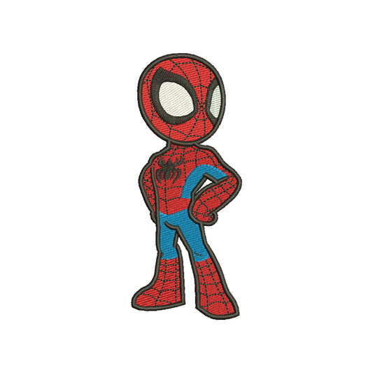 Spider embroidery designs digital superhero file - 314046
