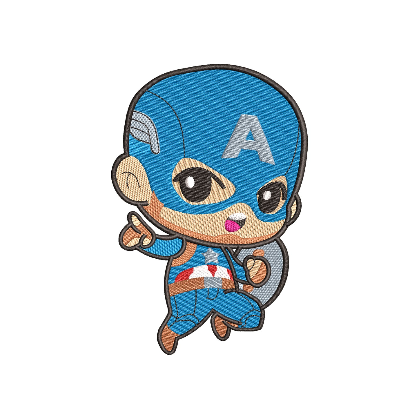 Embroidery designs superhero america digital file - 314060