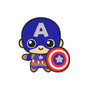 Chibi character superhero embroidery designs - 314068