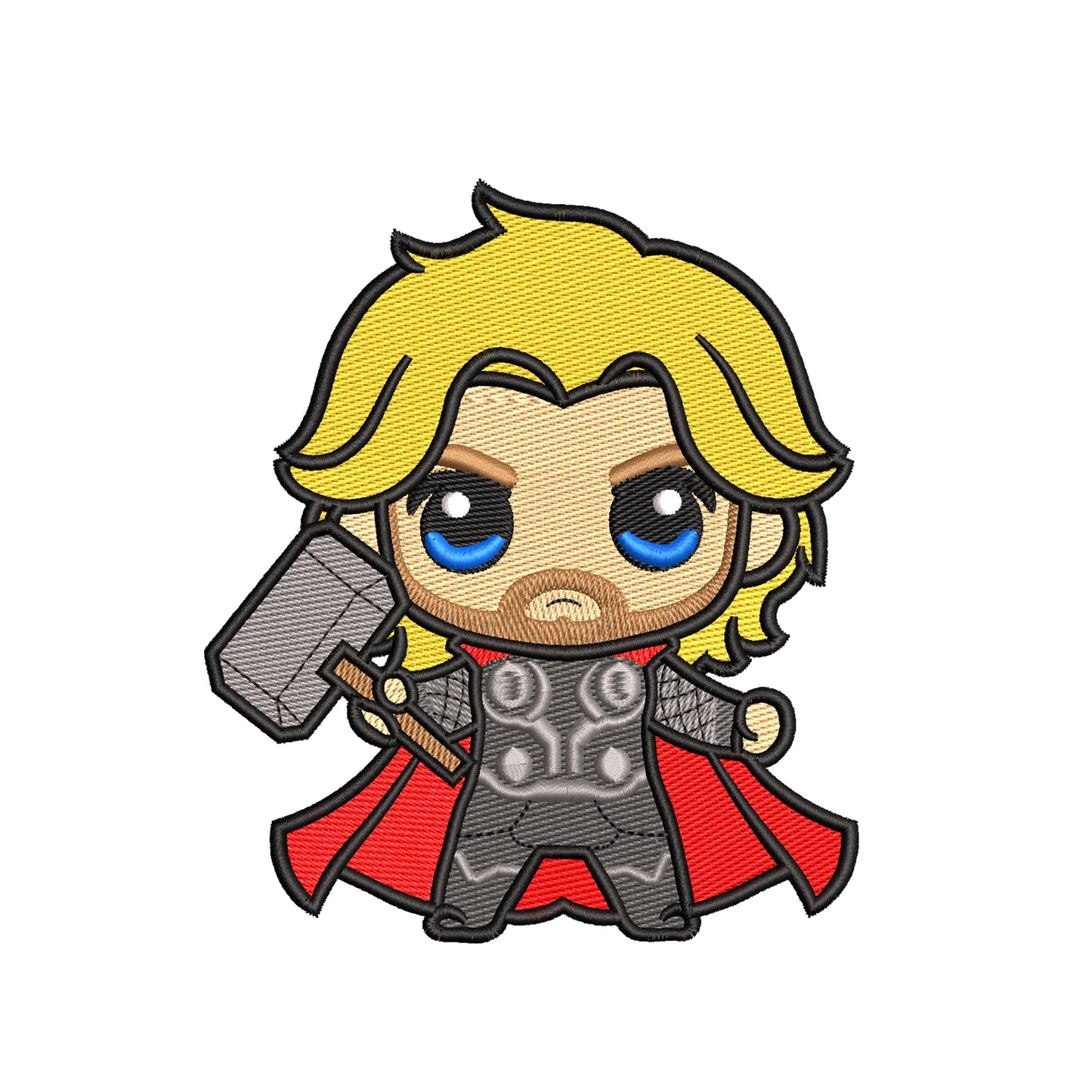 Asgard god embroidery design superhero - 314070