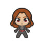Woman superhero embroidery designs chibi character - 314073