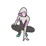 Girl superhero Embroidery designs of machine - 314078