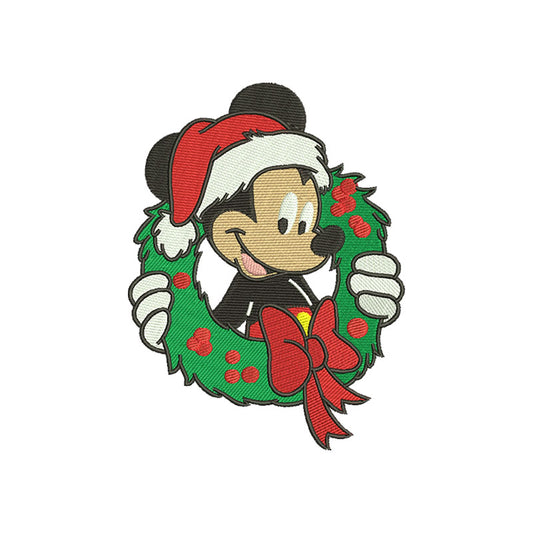 Mouse Christmas embroidery designs digital - 315016