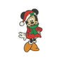Christmas Mouse embroidery files digital - 315019