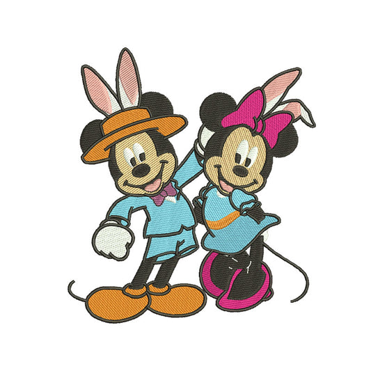 Mouse Rabbit embroidery designs digital - 315053