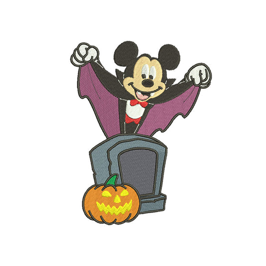 Halloween Vampire Mouse embroidery designs digital - 315060