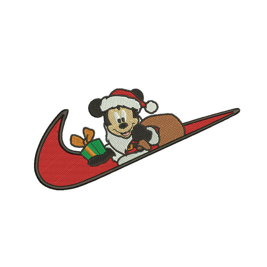 Christmas Mouse embroidery files digital - 315073