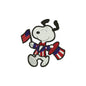 Puppy independence day embroidery digital designs - 320031