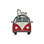 Puppy car embroidery designs digital - 320038