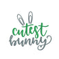 Cutest bunny machine embroidery designs - 410017