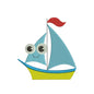 Ship machine embroidery designs - 410067