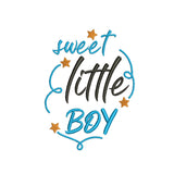 Sweet little boy machine embroidery designs - 410087