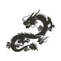 Cool Dragon machine embroidery designs - 610003
