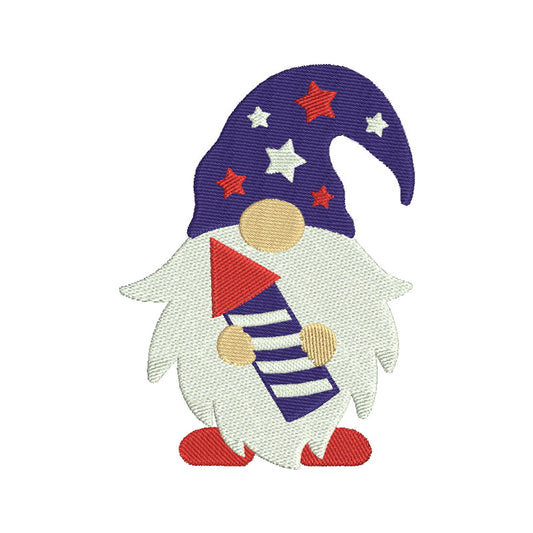 Gnome machine embroidery designs - 610028