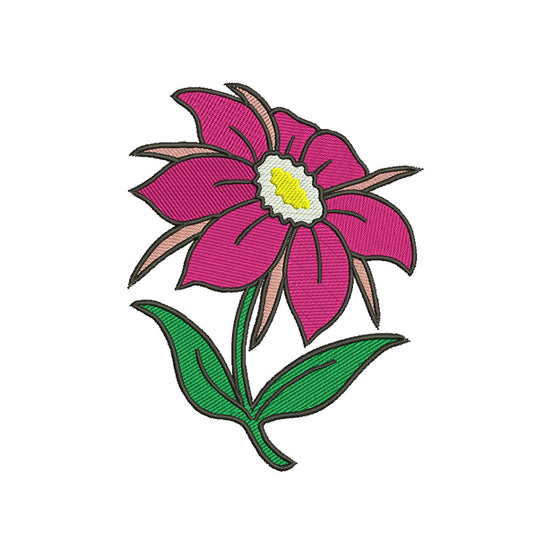 Flower designs of embroidery machine - 710005