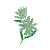 Flower embroidery designs for machine - 710006