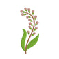 Cute flower machine embroidery designs - 710022