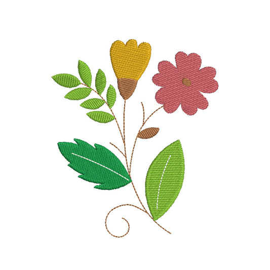 Flower embroidery designs to download - 710044