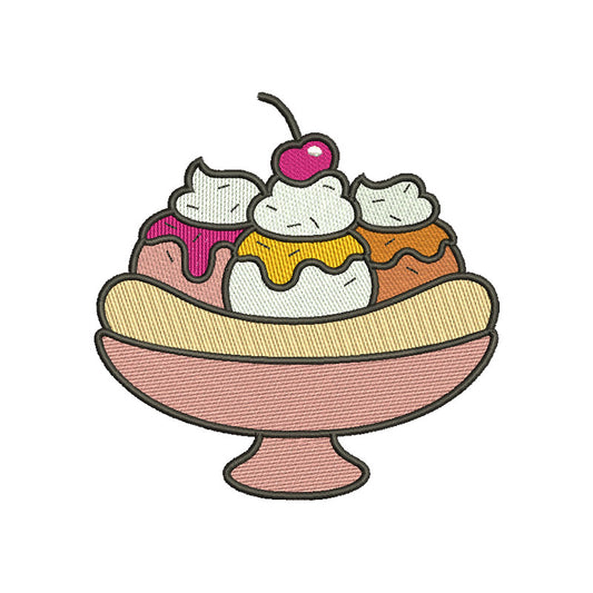 Ice cream machine embroidery designs - 810002