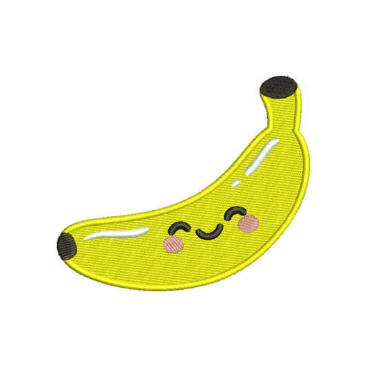 Banana machine embroidery designs - 810004