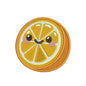 Orange machine embroidery designs - 810005
