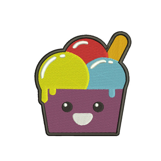 Ice Cream machine embroidery designs - 810012