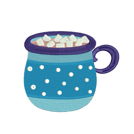 Hot Chocolate embroidery designs drinks - 810026
