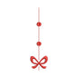 Christmas ornament embroidery designs bow - 910006