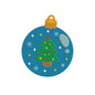 Embroidery designs christmas tree ornament - 910014