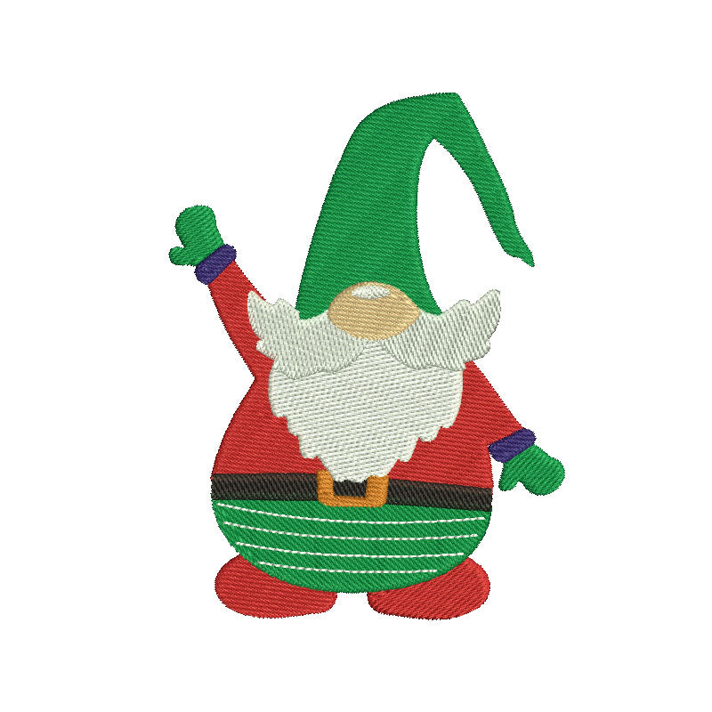 Christmas gnome embroidery files - 910022