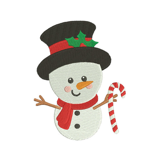 Snowman designs of embroidery Christmas - 910023