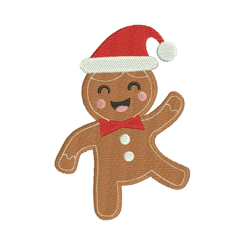 Gingerbread christmas embroidery designs - 910033