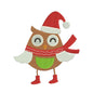 Embroidery designs christmas owl - 910037
