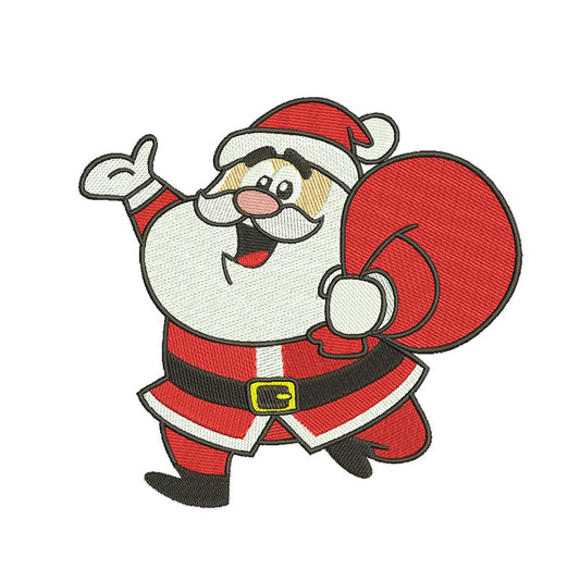 Santa Claus embroidery pattern digital - 910044