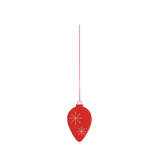 Embroidery dsigns christmas ornament - 910067