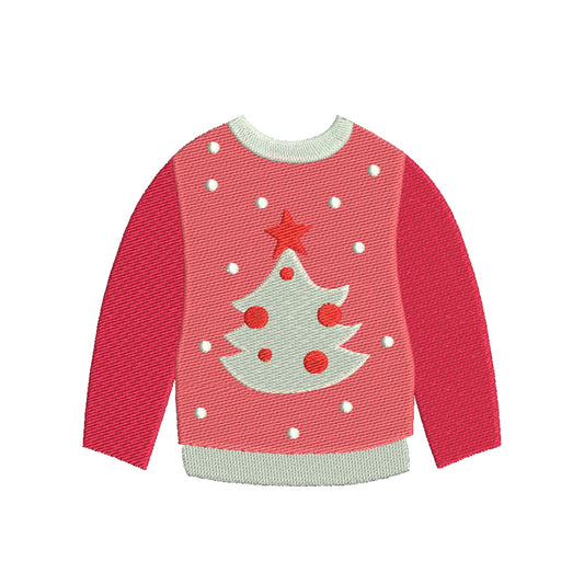 Christmas sweater embroidery designs - 910076