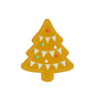 Gingerbread christmas tree embroidery designs - 910081