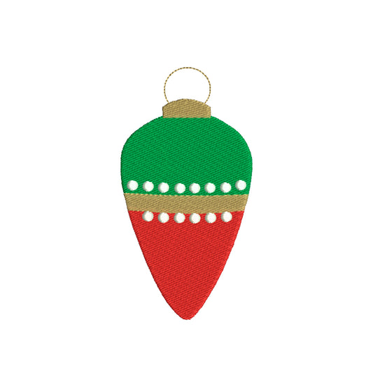 Embroidery designs christmas ornament - 910089