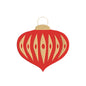 Embroidery designs christmas ornaments - 910093