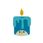 Christmas candle embroidery designs - 910094