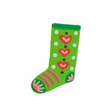 Christmas sock embroidery designs - 910104