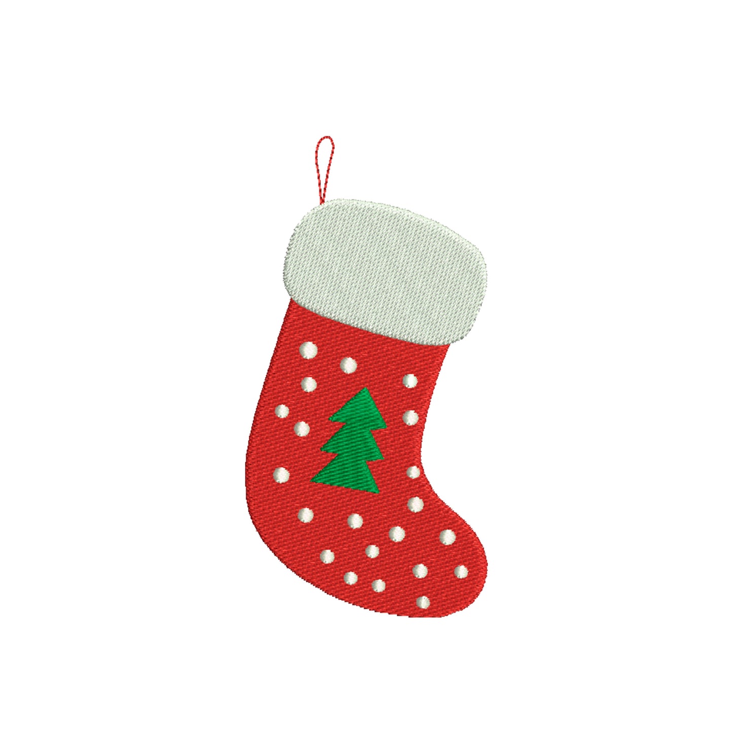 Cute christmas sock embroidery designs - 910121