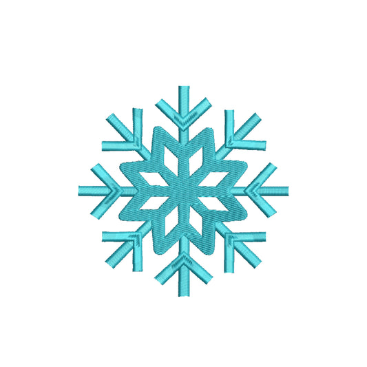 Snowflake christmas embroidery designs - 910167