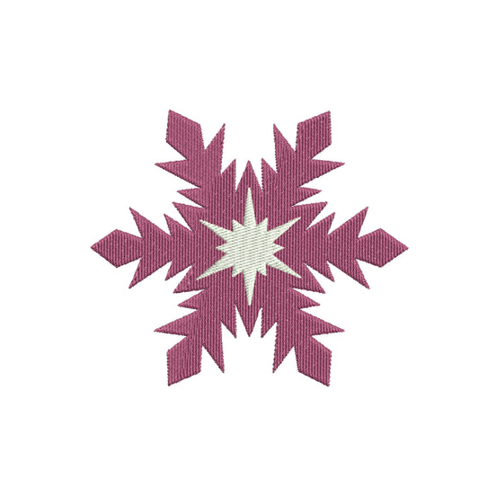 Snowflake christmas embroidery designs - 910170