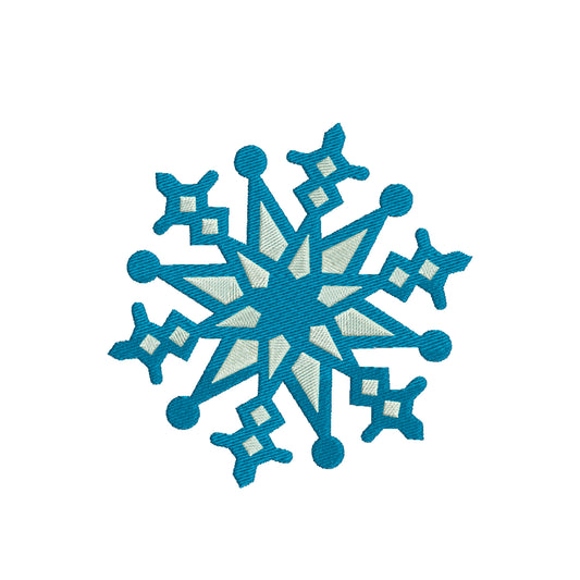 Snowflake embroidery designs christmas - 910173