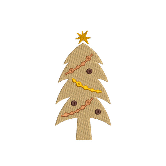 Tree christmas embroidery christmas designs - 910203