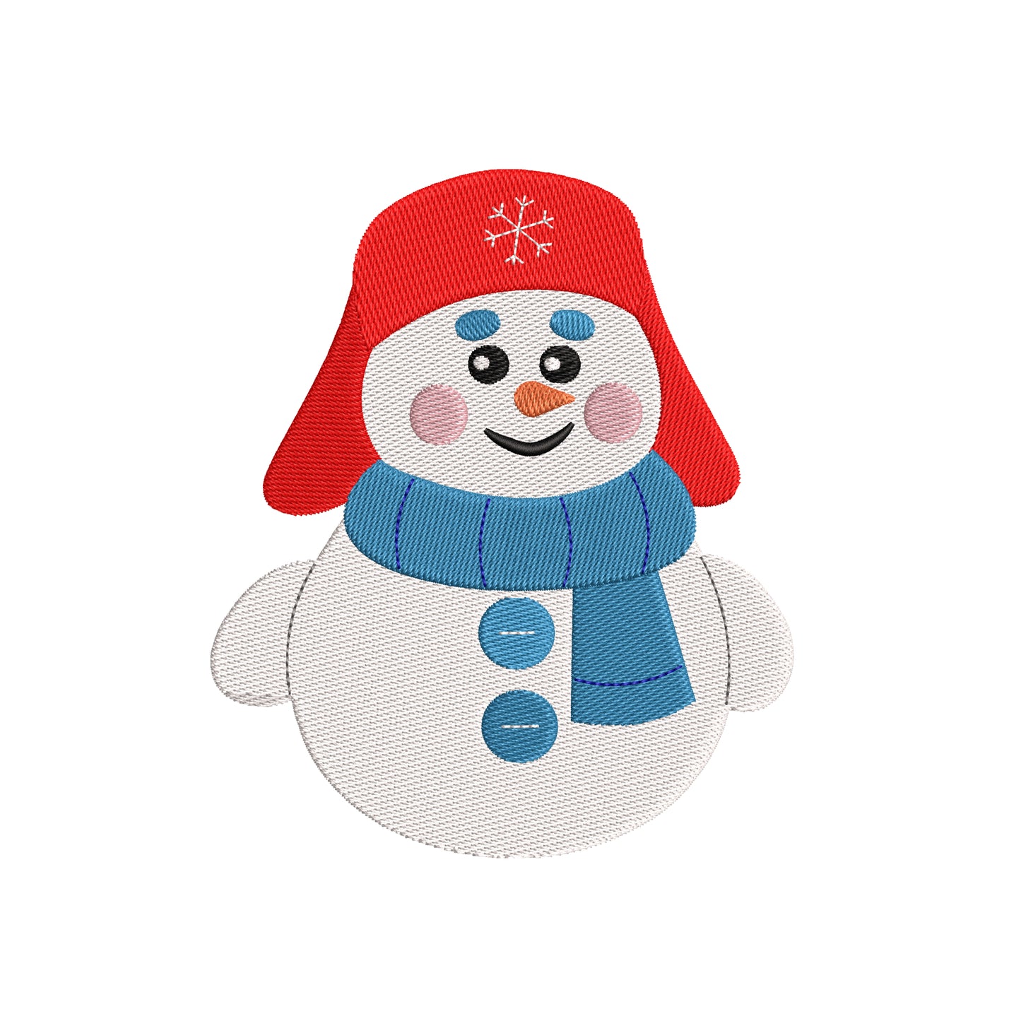 Christmas Snowman digital embroidery designs - 910245