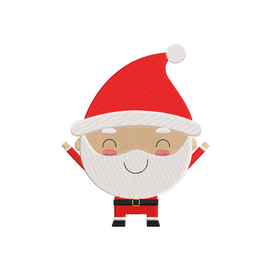 Cute Santa Christmas digital embroidery designs - 910265