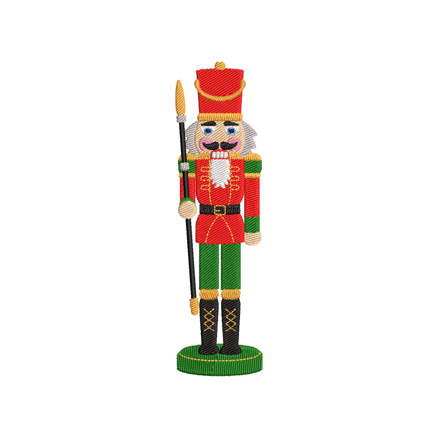 Toy soldier embroidery designs Christmas - 910303